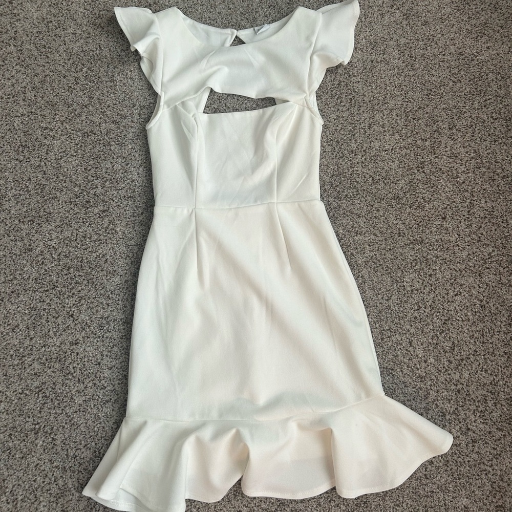Selfie Leslie Ivory Dress